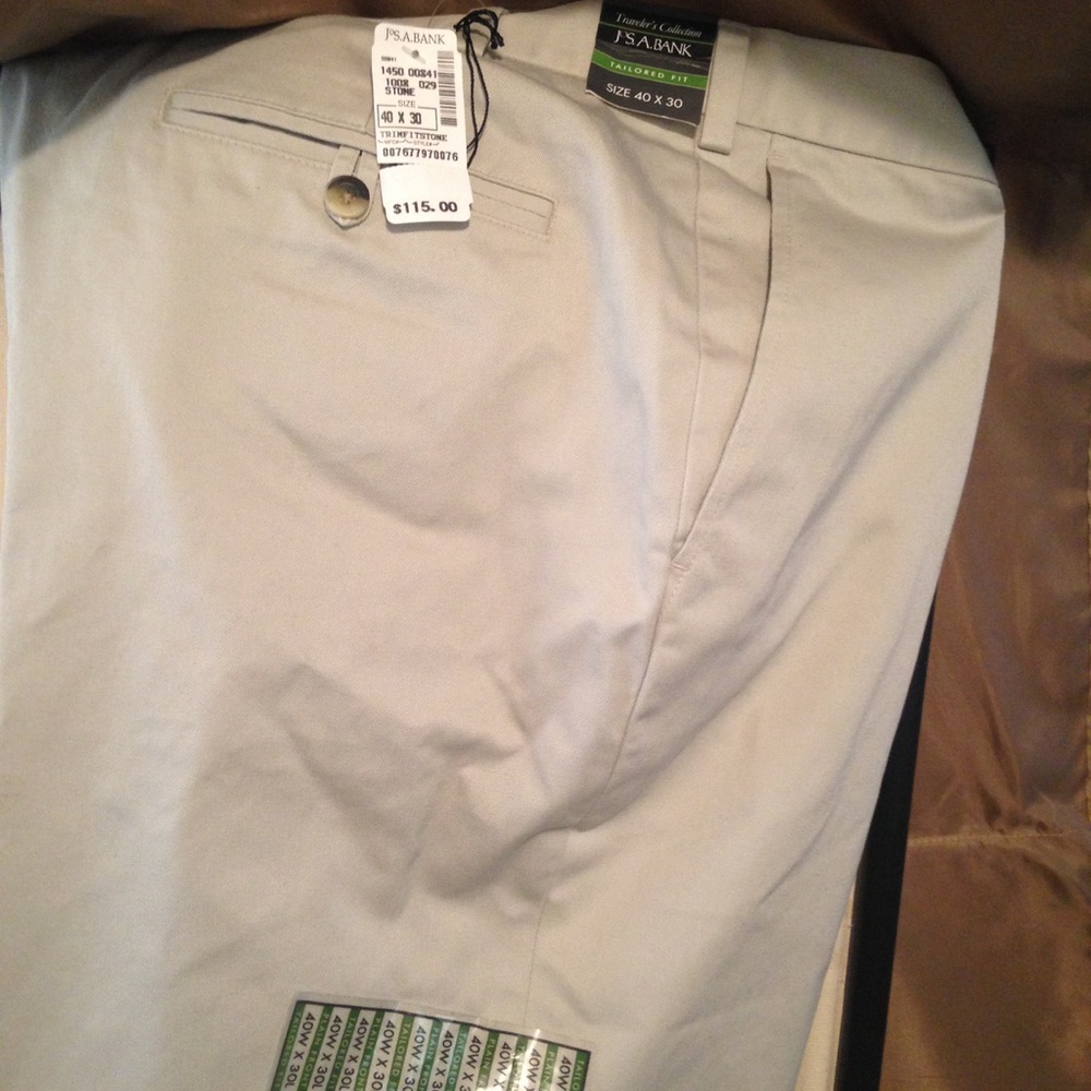 JOS A Bank Khakis Pants